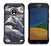 Produktbild NANXCYR Für Moto g6 / g6 Plus / e5 / e5 Play / z2 Play / e4 / g5 case, TPU und pc case Vier Ecken Anti-Fall stoßfest Abdeckung, für Moto g5 Plus / g4 / g4plus / g3 / g7 / g7plus,Blau,E4(US)/G5