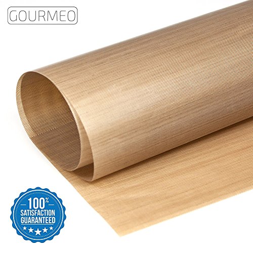 GOURMEO Dauerbackfolie (2er Set, 36 x 42 cm), einfach zuzuschneiden, spülmaschinenfest, umweltschonend | 2 Jahre Zufriedenheitsgarantie | Dauerbackfolie, Backpapier wiederverwendbar - 4