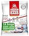 Produktbild Vakuum-Aufbewahrungsbeutel - Packung mit 15 (3 Jumbo + 4 Large + 4 Medium + 4 Small) Wiederverwendbare Platzsparer mit kostenloser Handpumpe für die Reiseverpackung.