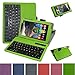 Price comparison product image Lenovo TAB3 A7-10 / Tab 3 Essential Bluetooth Keyboard Case,Mama Mouth Slim Stand PU Leather Cover With Romovable Bluetooth Keyboard For 7" Lenovo Tab3 7 Essential 710F 710I Tablet 2016,Green