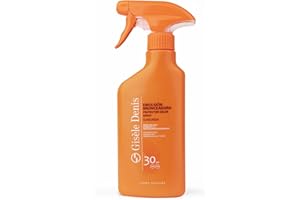 GISELE DENIS GISÈLE DENIS - Protector Solar en Spray, 300 ml, Protección FPS30, Emulsión Bronceadora, Cuidado de Piel, Crema Solar, Hidrata la Piel, Resistente al Agua, para Uso Diario, Previene Manchas y Arrugas