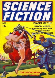 Science Fiction inc. Planet of the Knob Heads - Vintage Mouse Mat