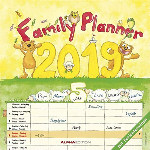 Download Familienplaner 2019 Broschürenkalender Download Familienplaner 2019 Broschürenkalender