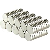 hdg Yuvarlak Neodyum Mıknatıs Magnet - 12 mm &ccedil;ap - 2 mm kalınlık - 4 adet