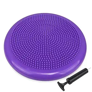 IRIS Air Stability Wobble Cushion,33 cm/13 inch Diameter, Balance Disc, Pump Included (Assorted)