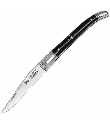 Le Fidele Laguiole Messer Mit Korkenzieher – Modell 72365, Olivenholz-Griff