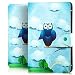 Produktbild Saxonia Tablettasche Case Universal Tablet Tasche mit Motiv Blaue Eule