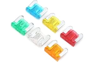Bezpiecznik samochodowy Suuonee, 120 sztuk 5A-30A Asortyment Zestaw bezpiecznik¨®w Micro Mini Blade Zestaw do samochodu Auto Truck SUV