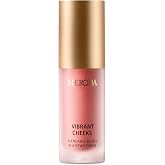 MERODA&reg; Vibrant Cheeks Liquid Blush [DELICATE &amp; LUMINOUS FINISH] - High Pigmentation Blush - Long Lasting Cheek Dye - Makeup