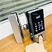 Produktbild AINGOL Smart Lock Glass Door Lock Fingerprint & Touchscreen Digital Lock for Double Open Glass Door Unlocked by Password + IC Card + Fingerprint