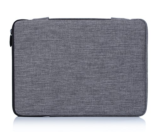 ProCase 12 – 12.9 Zoll Laptop Sleeve Case Cover Tasche für Macbook Surface Pro 4 3, Apple iPad Pro, die meisten 11 „12“ Laptop Ultrabook Notebook MacBook Chromebook -Grau - 7