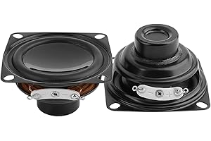 BREAUX 2 stücke 2 Zoll Full Range Lautsprecher 8 Ohm 5w Tonverstärker Heimkino Lautsprecher DIY. Stereo-Bluetooth-Lautsprecher. Regallautsprecher