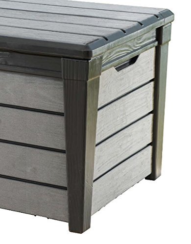 Keter Auflagen- und Universal Brushwood Box, 455 L, anthrazit / grau - 5