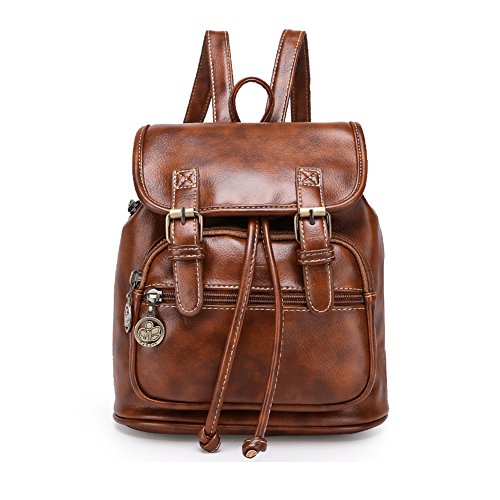 DELEY Mujere Vintage Preppy Estilo Escuela Bolsa De Hombro Totalizador