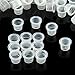 200 White Plastic Ink Caps for Tattooing