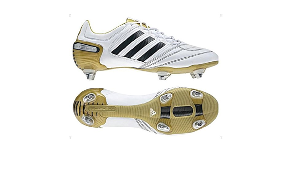 black and gold rugby boots