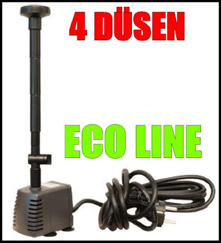 ATMAN PH-500 SPRINGBRUNNENPUMPE + FONTÄNE PUMPE 730L/H BRUNNEN PUMPE TEICHPUMPE - 5