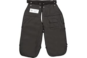 MGP SUPPLY Kettensägen-Chaps für Herren – Kettensägen-Chaps für Herren, Schürzen-Stil mit Tasche und verstellbarem Gürtel, Sicherheitsausrüstung