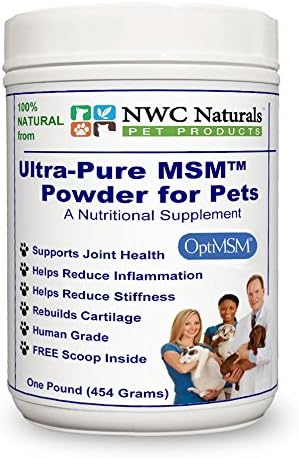 NWC Naturals Ultra-Pure MSM for Pets, 1-Pound by Natural Wellness Centers of America Inc [Pet Supplies]