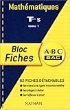 Image de ABC Bac - Bloc Fiches : Mathématiques, terminale S, tome 1