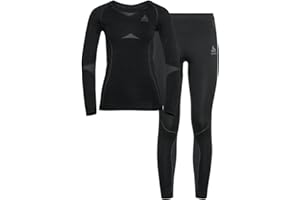 ‎ODLO Odlo Damen Funktionsunterwäsche Set Fundamentals Performance WARM