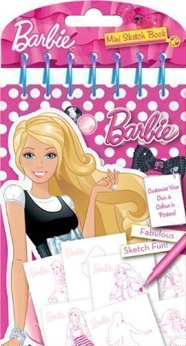 Preisvergleich Produktbild Anker ANKBRMS - Barbie Mini Sketch Book Set