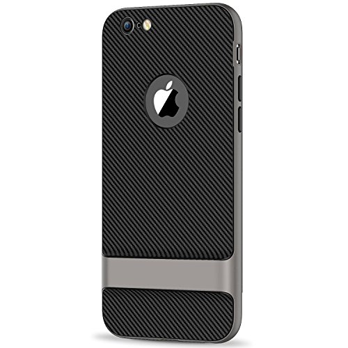 JETech Funda para iPhone 6 iPhone 6s Carcasa con Fibra de Carbono Anti-Choques Negro Gris reviews JETech Funda para iPhone 6 iPhone 6s Carcasa con Fibra de Carbono Anti-Choques Negro Gris