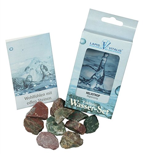 Edelstein Wasser-Set Heliotrop