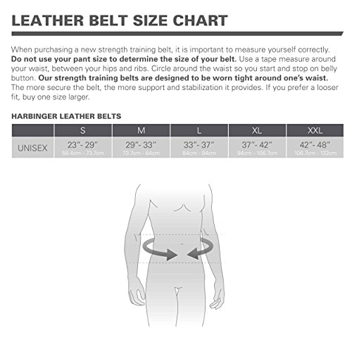 Harbinger Gürtel für Gewichtheber 6 Zoll Leather Belt - 6