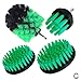 Produktbild LIWEISDSDFS 4-teilig Bürstenkopf Badezimmer Küche Bodenfliese Reinigungsbürstenkopf Winkelschleifer Handbohrmaschine Reinigungsbürste Bohrbürste Scrub Pads Power Scrubber Reinigungsset All Purifier