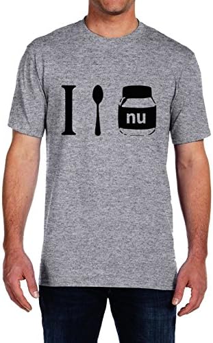 I Spoon Nutella - Nutella Parody T-shirt - Vinyl Printed T-shirt