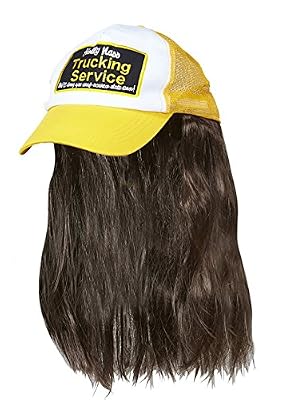 Widmann 05934 Trucker Chapeau avec cheveux, One Size