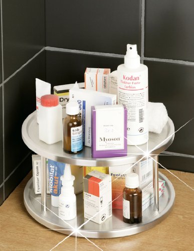 Wenko 2005575100 Spülbeckeneinlage Kristall – extra stark, rund, Kunststoff, 31 x 1 x 31 cm, Transparent - 9