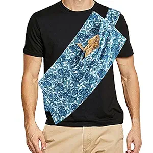 Adjustable Lizards Sling Carrier for Bearded Dragons Reptile and Small Pets Carry Pouch to Prevent Them Falling and Feel Safe When Napping Inside