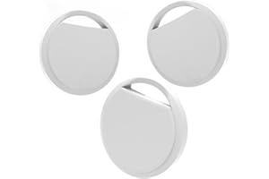 ZAMNES Localizador GPS. | Pack 3 Smart Air Tag Apple (Solo iOS) | Rastreador GPS Mini | Smart Tag Bluetooth Maletas, Niños, Llaves, Coche, Moto | iPhone Tracker Collar Gato y Perro | Finder Llavero