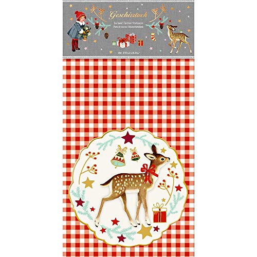 Preisvergleich Produktbild Die Spiegelburg 15366 Geschirrtuch Schöne Weihnachtszeit!