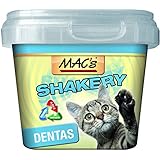 MACs Shakery Cat Snacks Dentas | 6x 75g zahnschonender Katzensnack