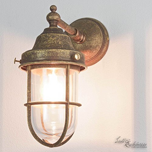 Garten Terrasse Aussendecken Wandleuchten Garten Aussenwandleuchte Wandleuchte Aussen Leuchten Glas Wand Lampen Braun Gold Foto Leofa De