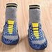 Moolecole Baby Boy Girl Toddlers Kids Children Indoor Floor Slippers Shoes Socks Stockings Moccasins ANTISKID Shoes Cute Socks M