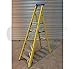 Price comparison product image 6 Tread Catwalk S400 Fibreglass Platform Step Ladder