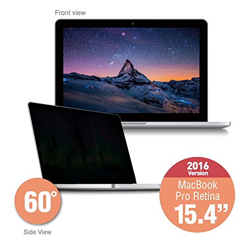 SenseAGE Blickschutzfilter für Apple MacBook Pro 15.4" with Retina Display (Version of 2016)