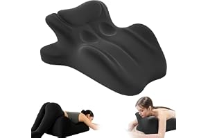 Ergonomisk kudde, parkudde med avtagbart överdrag, läskudde för säng för komfort när du sitter, ergonomisk 27° minnesskumkudd