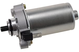 GOOFIT 10T 12V Motorino di avviamento elettrico accessori Fit Sostituzione del motore per ZIP50 PIAGGIO 80 LIBERTY 50 CH80 80cc Moto Quad ATV UTV