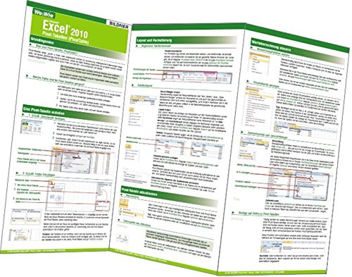 Preisvergleich Produktbild Excel 2010 Pivot-Tabellen (PivotTable)