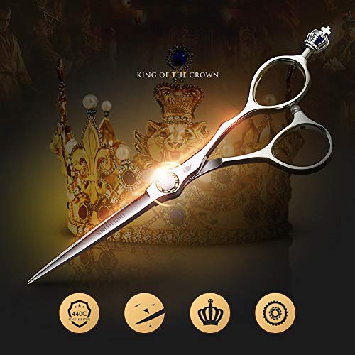 6.5 pouces en acier inoxydable 440C japonais haut de gamme coiffeur ciseaux de coiffure professionnels coiffeur outils spéciaux,6.5inch