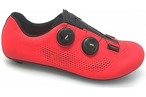LUCK Perseo | Zapatillas Ciclismo Carretera para Hombre y Mujer | Suela de Carbono | Doble Cierre Rotativo | Zapatillas para Bicicleta de Carretera