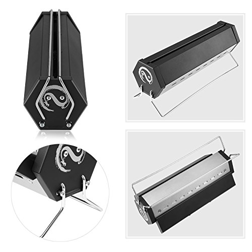 Andake Holzkohle Grill – Edelstahl faltbar Holzkohle BBQ Grill mit Tragetasche – Outdoor Garten Reise Camping Road Trip tragbaren Grill - 5