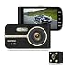 Produktbild GEARGO Dashcam Full HD Autokamera Video Recorder Dash Camera mit 4 Zoll LCD-Bildschirm, WDR, Bewegungserkennung, Parkmonitor, Loop-Aufnahme, Nachtsicht und G-Sensor