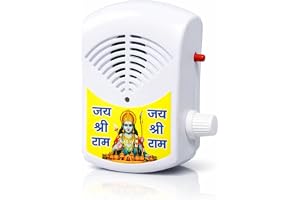 35in1 Gayatri Mantra Chanting Device | Mahamritunjay Mantra| Hindu Spiritual Portable Audio Player with Led | Om Chanting Device for Peace, Prosperity & Meditation | Plug & Play Mantra Machine
