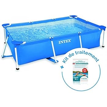 Intex 58981fr Piscine Piscinette Metal Frame 3 X 2 X 075 M